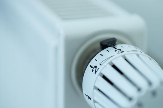 Close up picture of a heat regulator.