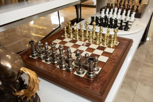 Luxury chess board decoration for home