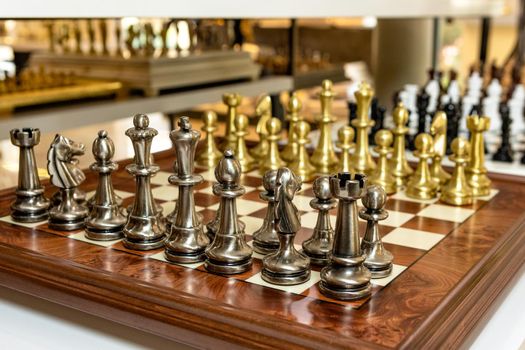 Luxury chess board decoration for home