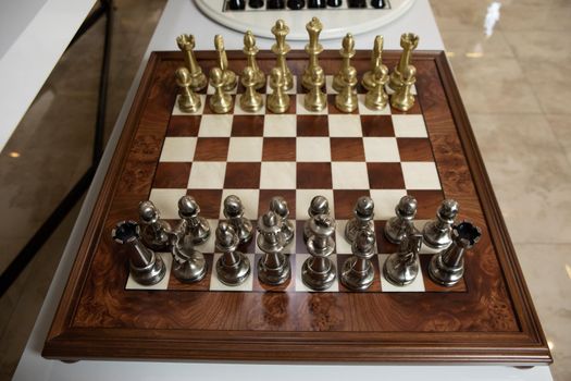 Luxury chess board decoration for home