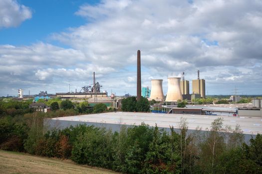 Industrial area, Ruhr Metropolis, Germany