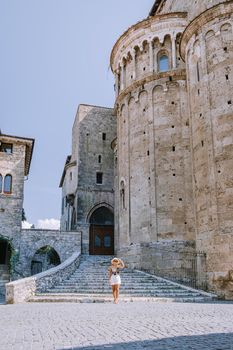Scenic sight in Anagni, province of Frosinone, Lazio, central Italy Europe Anagni Italy September 2020
