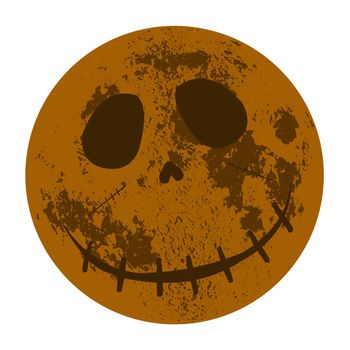 Halloween Moon Face