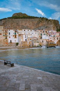 Cefalu, medieval village of Sicily island, Province of Palermo, Italy. Europe