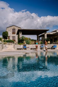 Agriturismo bed and breakfast at Sicily Italy, beautiful historical old farm renovated as BB Sicilia, a couple on vacation at Sicilian luxury agriturismo