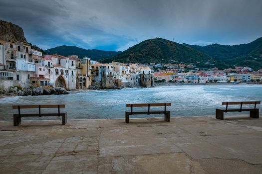 Cefalu, medieval village of Sicily island, Province of Palermo, Italy. Europe