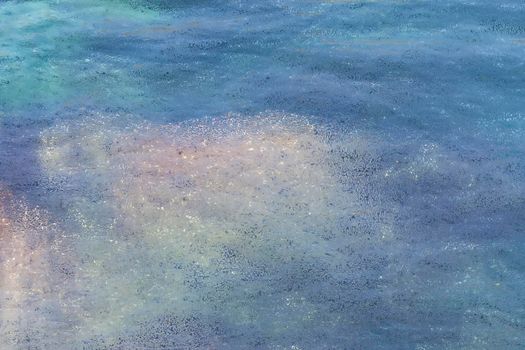 Blue white abstract textured background.