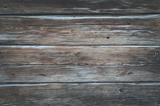 Closeup picture of old rustic wooden planks