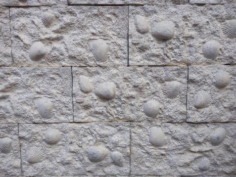 Artificial Stone wall pattern of interior and exterior construction work.