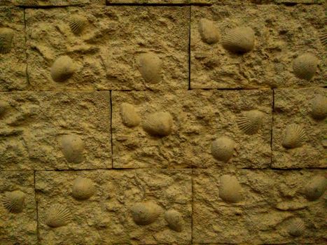 Artificial Stone wall pattern of interior and exterior construction work.