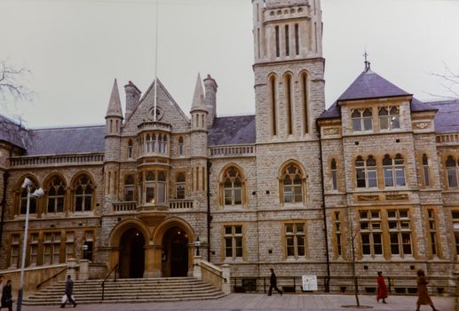 LONDON, UK NOVEMBER 1982: Historical palace in London