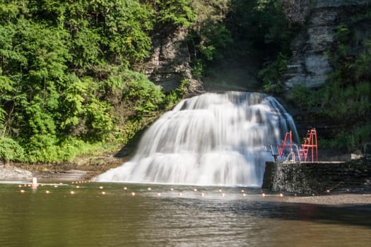 Scenes from Robert E Treman state park in New York's Finger Lakes region