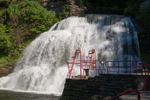 Scenes from Robert E Treman state park in New York's Finger Lakes region