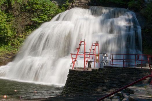 Scenes from Robert E Treman state park in New York's Finger Lakes region