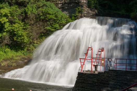 Scenes from Robert E Treman state park in New York's Finger Lakes region