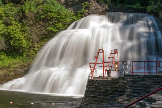 Scenes from Robert E Treman state park in New York's Finger Lakes region