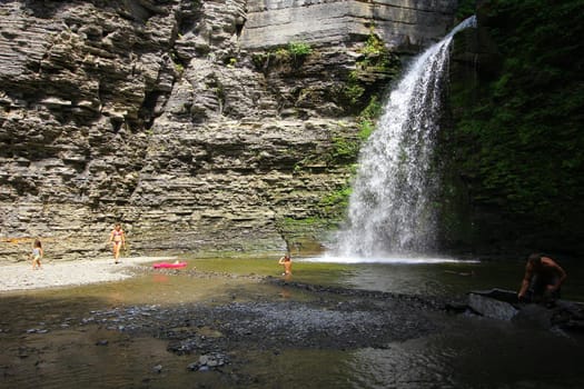 Havana Glen park, Montour Falls, New York