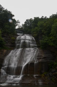 Shegaqua Falls in Montour Falls, New York
