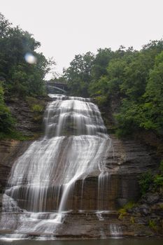 Shegaqua Falls in Montour Falls, New York