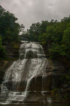 Shegaqua Falls in Montour Falls, New York