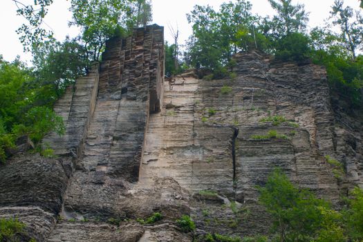 Views of Taughannock Falls state park in New York