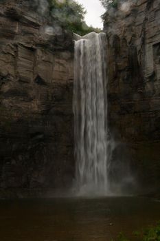 Views of Taughannock Falls State Park in New York's Finger Lakes region