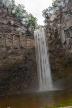 Views of Taughannock Falls State Park in New York's Finger Lakes region