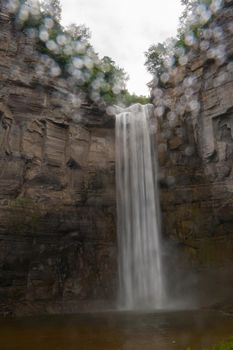 Views of Taughannock Falls State Park in New York's Finger Lakes region