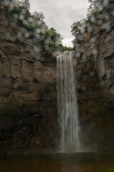 Views of Taughannock Falls State Park in New York's Finger Lakes region