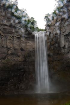 Views of Taughannock Falls State Park in New York's Finger Lakes region