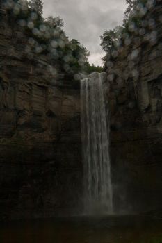 Views of Taughannock Falls State Park in New York's Finger Lakes region