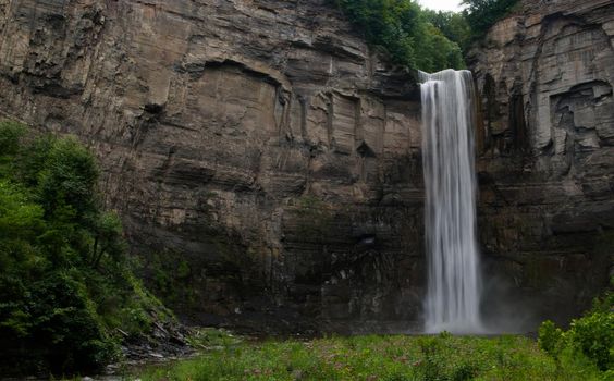 Views of Taughannock Falls State Park in New York's Finger Lakes region