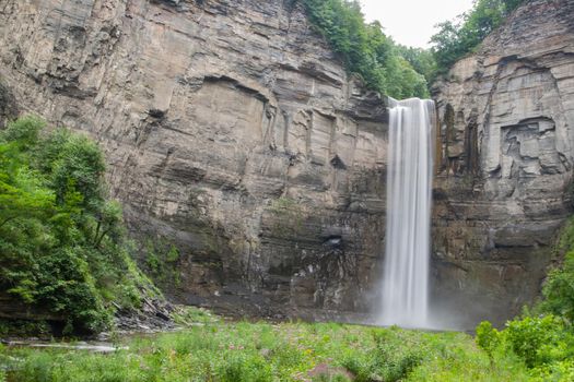 Views of Taughannock Falls State Park in New York's Finger Lakes region