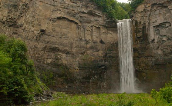 Views of Taughannock Falls State Park in New York's Finger Lakes region