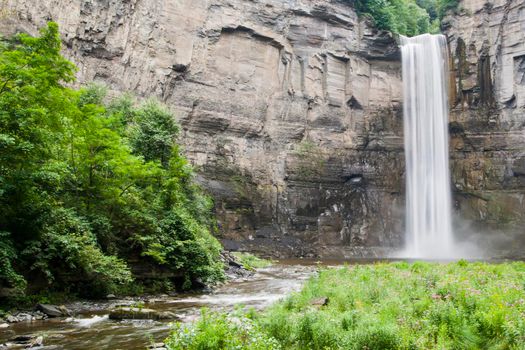 Views of Taughannock Falls State Park in New York's Finger Lakes region