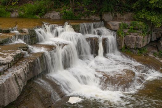 Views of Taughannock Falls State Park in New York's Finger Lakes region