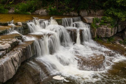Views of Taughannock Falls State Park in New York's Finger Lakes region