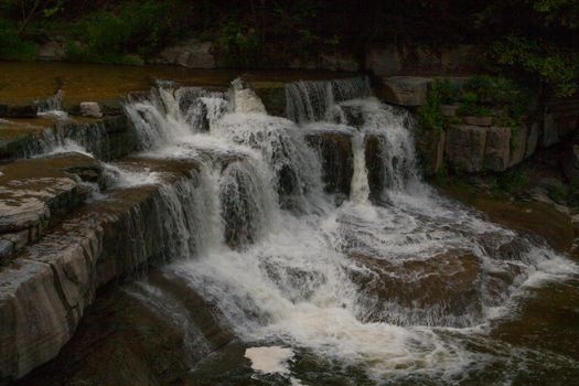 Views of Taughannock Falls State Park in New York's Finger Lakes region