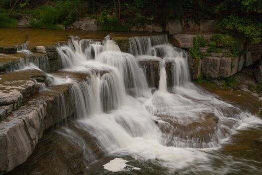 Views of Taughannock Falls State Park in New York's Finger Lakes region