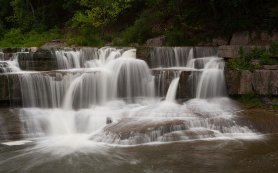 Views of Taughannock Falls State Park in New York's Finger Lakes region