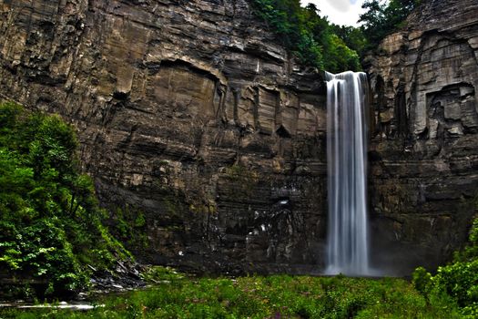 Views of Taughannock Falls State Park in New York's Finger Lakes region