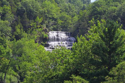 Hector Falls of New York in the Finger Lakes region