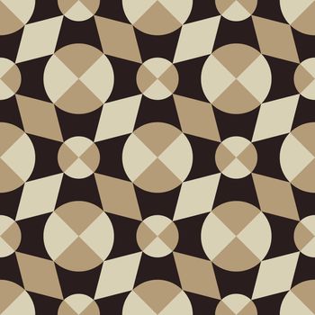 Pattern of abstract geometric shapes of rounded shape.Texture or background