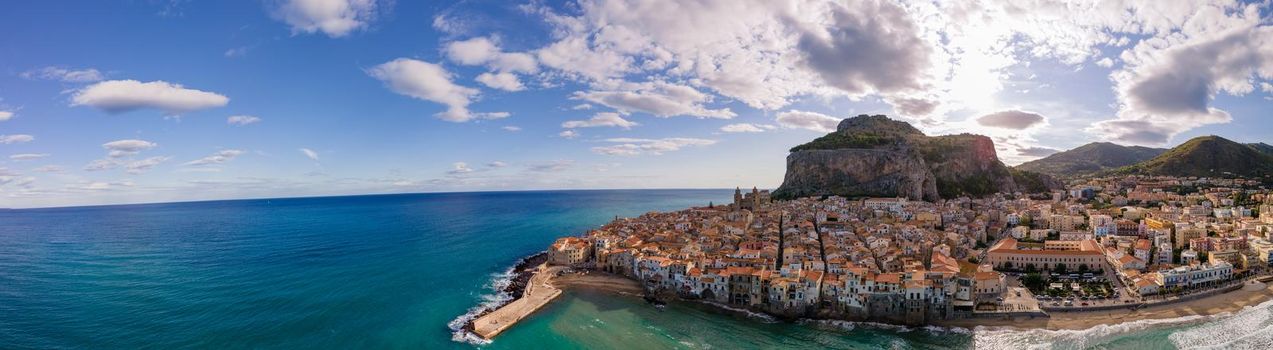 Cefalu, the medieval village of Sicily island, Province of Palermo, Italy Sicilia