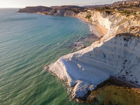 Scala dei Turchi Stair of the Turks, Sicily Italy, Scala dei Turchi. A rocky cliff on the coast of Realmonte, near Porto Empedocle, southern Sicily, Italy. Europe