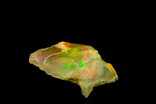 opal of Afrika in a macro shot