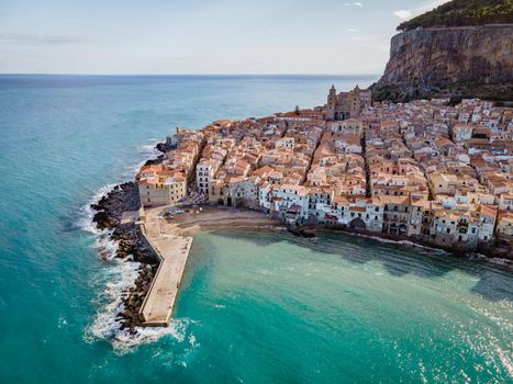 Cefalu, medieval village of Sicily island, Province of Palermo, Italy. Europe