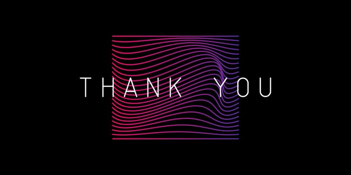 Simple Thank You Card in modern style