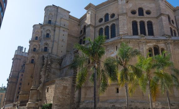 The Cathedral of Málaga, a Roman Catholic church in Málaga city, Spain. It is in the Renaissance architectural tradition. It was constructed between 1528 and 1782.
