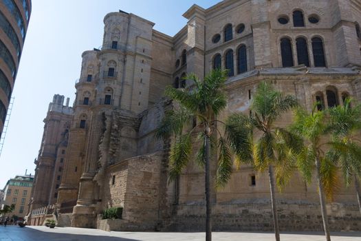 The Cathedral of Málaga, a Roman Catholic church in Málaga city, Spain. It is in the Renaissance architectural tradition. It was constructed between 1528 and 1782.
